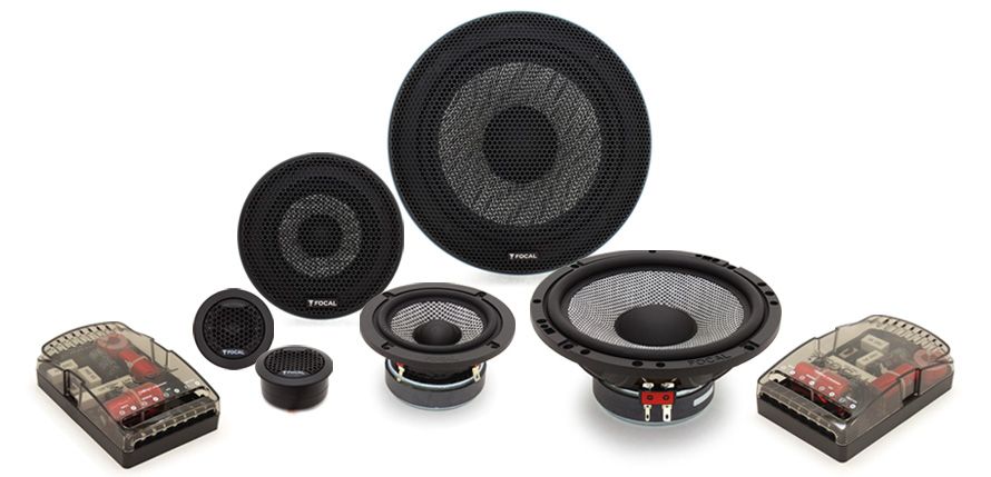 Focal 165AS3 6.5in 3-Way Coaxial Speakers