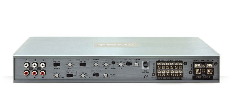 Focal FDP-6.900 6-Channel 900W RMS Amplifier