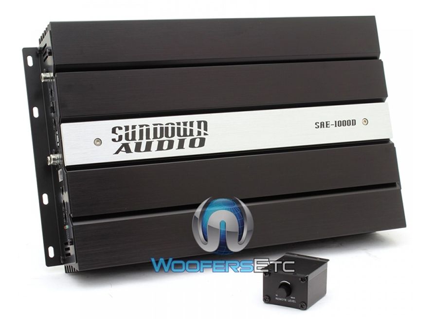 Sundown Audio SAE-1000D Monoblock 2000W RMS Car Amplifier