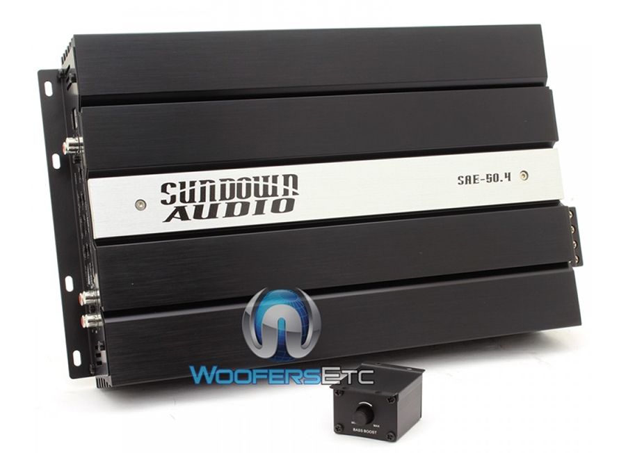 Sundown Audio SAE-50.4 4-Channel Car Amplifier
