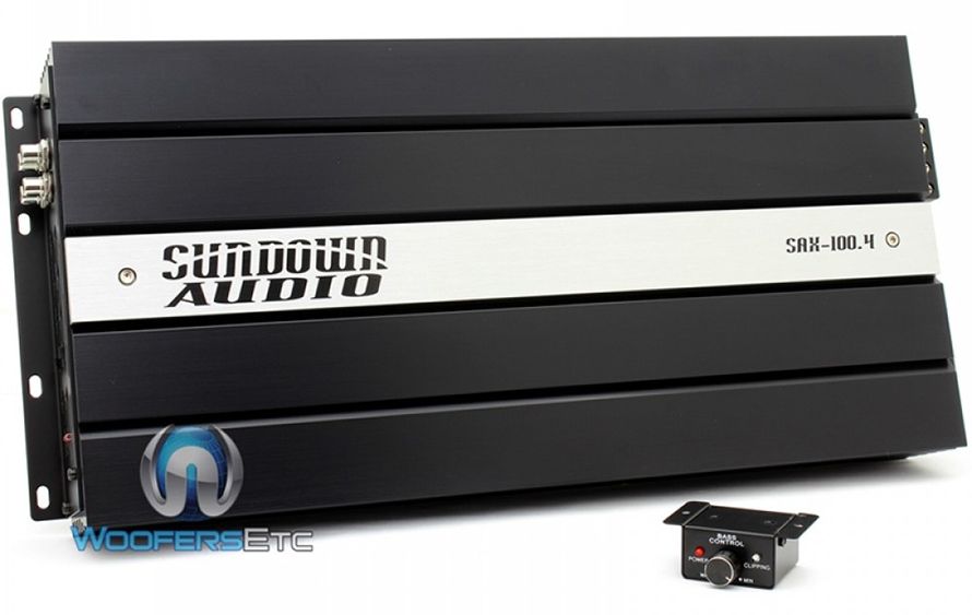Sundown Audio SAX-100.4 V2 4-Channel 800W RMS Car Amplifier