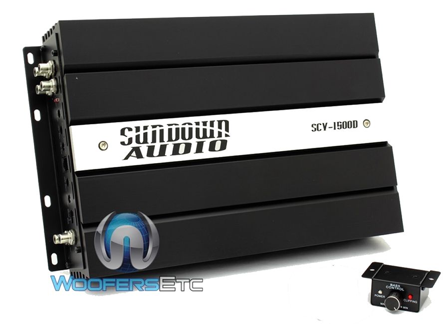 Sundown Audio SCV-1500D Monoblock 1500W RMS Car Amplifier