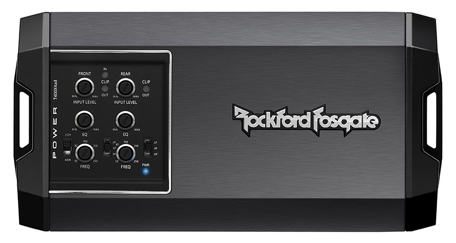  Rockford Fosgate T400X4AD Power Series Class-AD 4-Channel Compact Amplifier