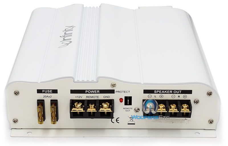 6100M INFINITY MARINE WAKEBOARD TOWER SPEAKERS AMPLIFIER TALKBACK