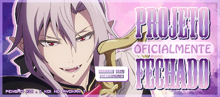 FIM DO PROJETO ~ Muito obrigada e até mais!!
