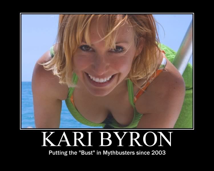 Tags Kari Byron Mythbusters