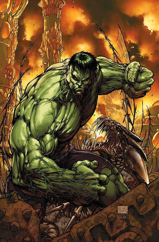 Superhero Smackdown: week 4 Hulk vs Hellboy