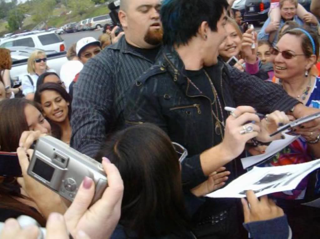 Hey, thats me at the Idol Homecoming!