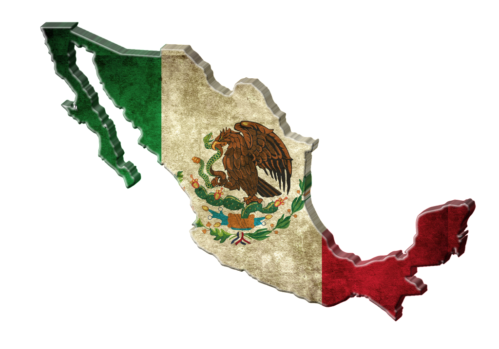 mexico map flag. Mexico Flag Map