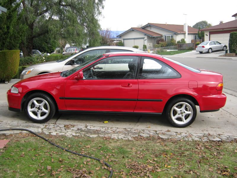1994 Honda Civic 2Dr Red Color With alloys new tires very clean 2800 