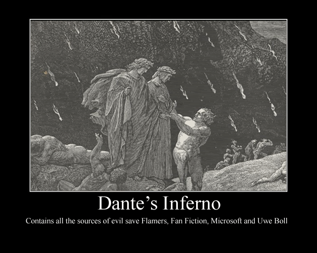 Dante's Inferno Inspirational Poster
