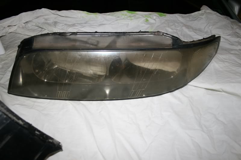 Cleaning headlight lens nissan #4