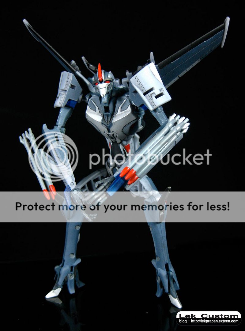 CUSTOM TRANSFORMERS PRIME FIRST EDITION DELUXE CLASS STARSCREAM  