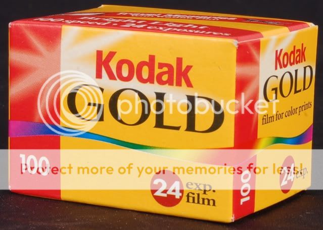 NEW KODAK GOLD 35mm COLOR NEGATIVE FILM 24 EXPOSURE ISO 100  