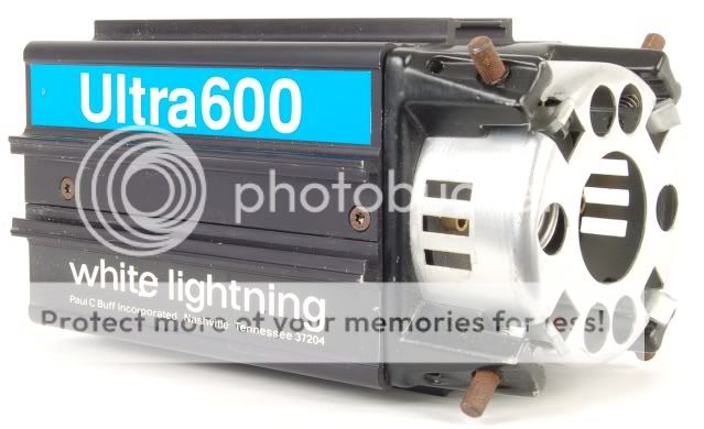 WHITE LIGHTNING ULTRA 600 STUDIO FLASH/SPEEDLIGHT WORKS  