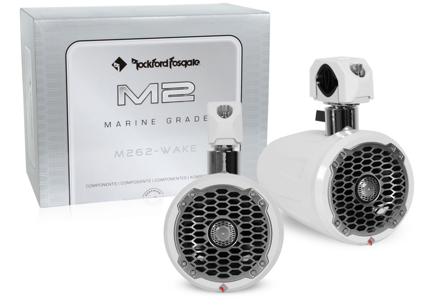 M262WAKE Rockford Fosgate 6.5" Marine Tower Speaker