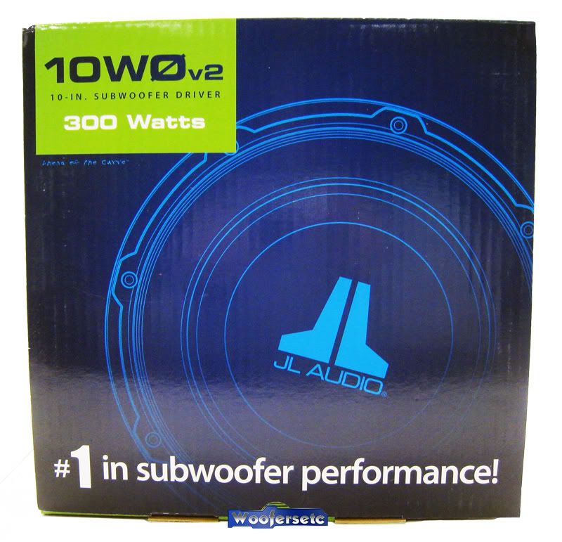 10W0V2 4 JL AUDIO SUB 10 4 OHM 10W0 V2 SUBWOOFER NEW  