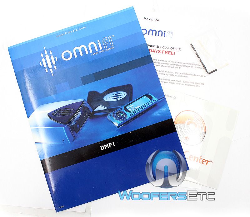 D Link DWL 121 Wireless 802 11b Receiver w Omnifi Wireless Digital Media Player