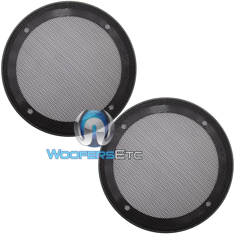 UNIVERSAL 6.5/" SPEAKER COAXIAL COMPONENT PROTECTIVE GRILLS COVERS NEW PAIR 2