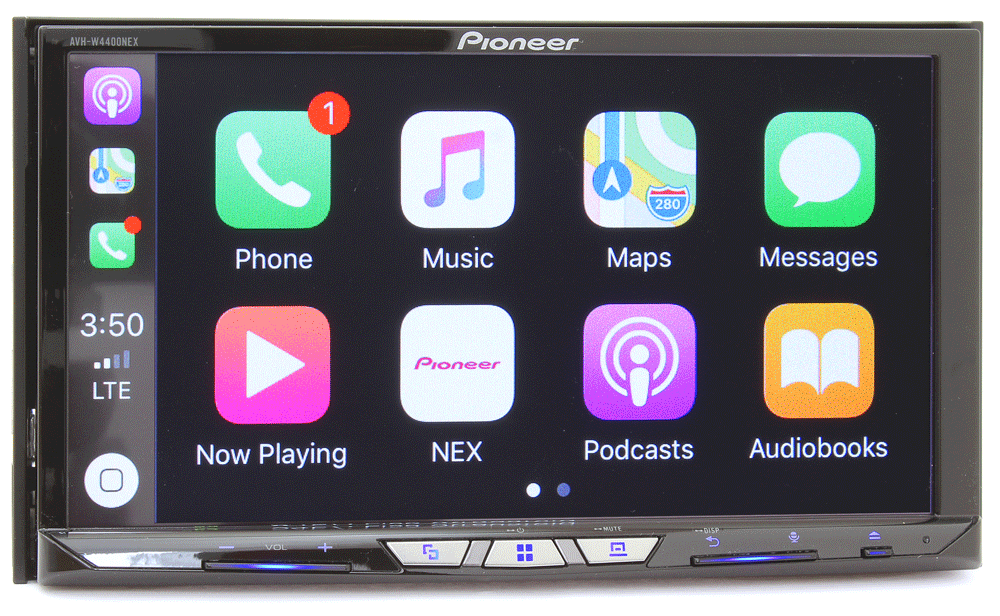 Pioneer AVHW4400NEX InDash 2DIN 7" Touchscreen DVD Stereo Receiver