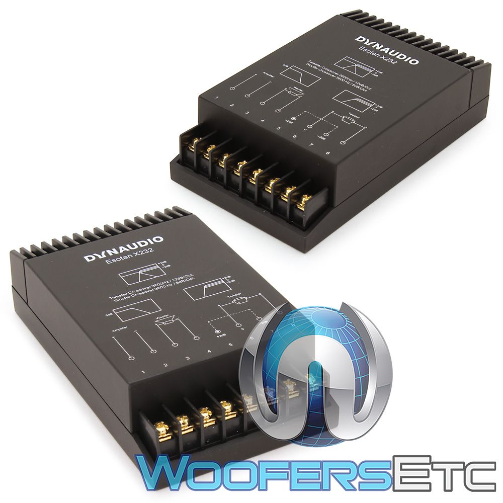 DYNAUDIO X232 ESOTAN 2-WAY CROSSOVERS for MIDWOOFERS & TWEETERS