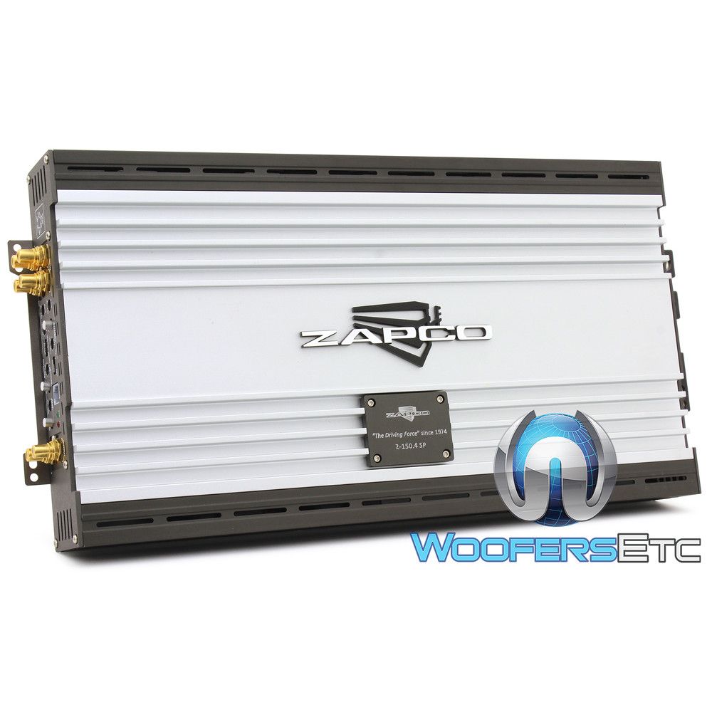ZAPCO Z-150.4-SP 4CHANNEL 1150W RMS COMPONENT SUPER POWER CLASS AB
