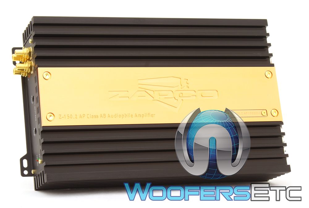 ZAPCO Z-150.2 AP 2-CHANNEL 500W RMS COMPONENT SPEAKERS CLASS AB