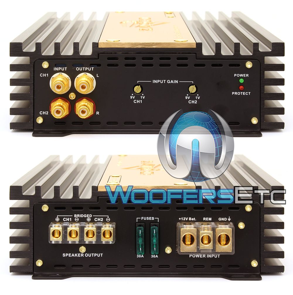 ZAPCO Z-150.2 AP 2-CHANNEL 500W RMS COMPONENT SPEAKERS CLASS AB