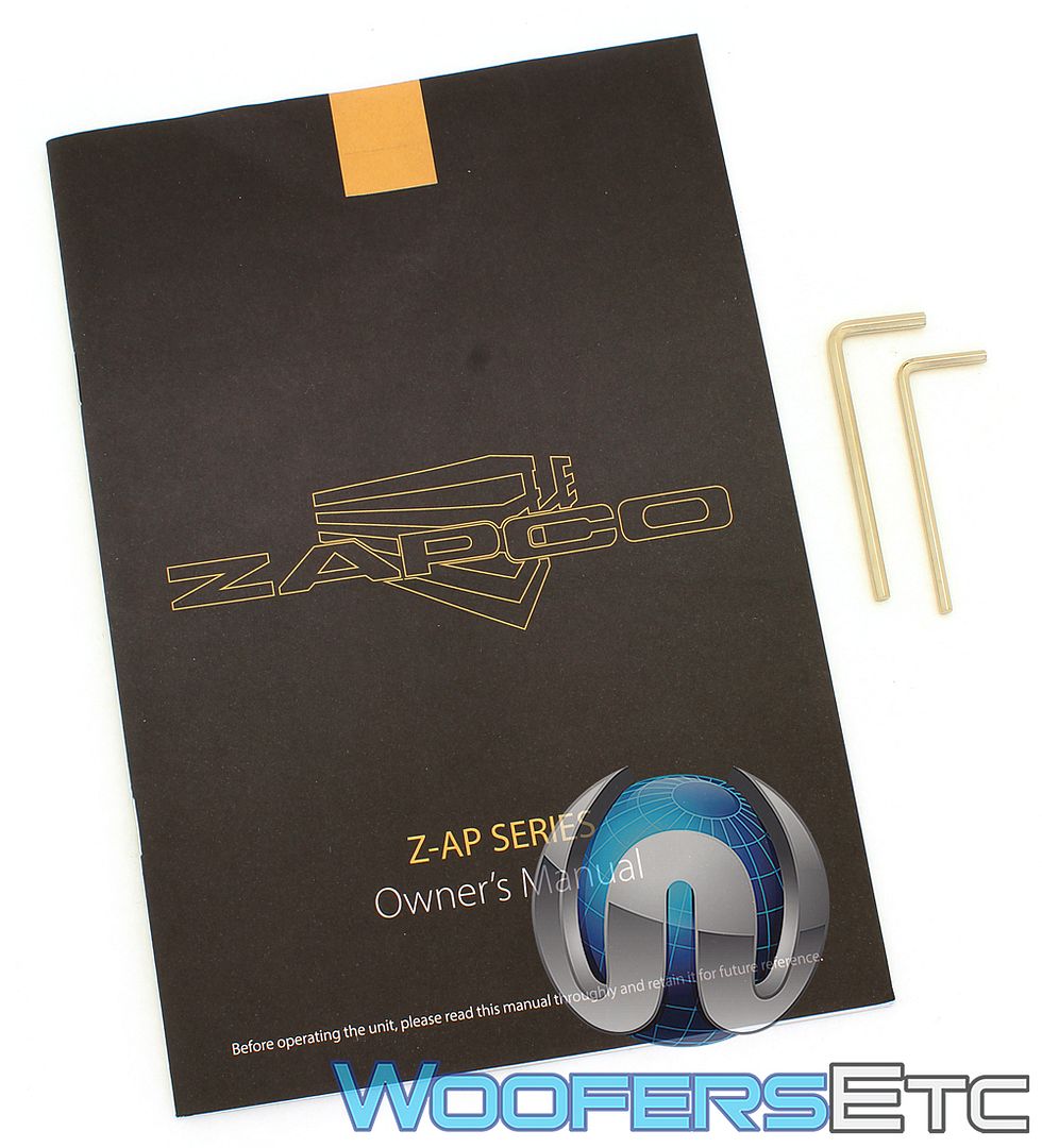 ZAPCO Z-150.2 AP 2-CHANNEL 500W RMS COMPONENT SPEAKERS CLASS AB