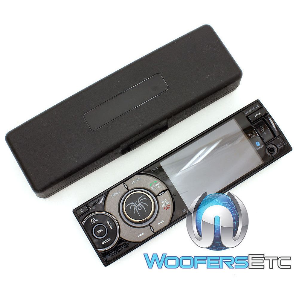 SOUNDSTREAM VR345-B 3.4" TV CD DVD BLUETOOTH USB 300W CAR STEREO CAMERA
