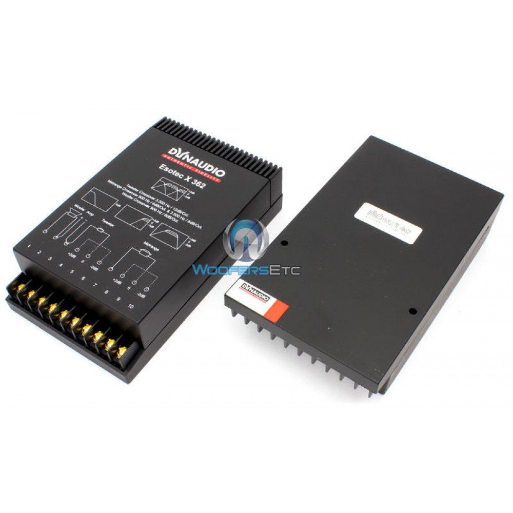 DYNAUDIO X362 ESOTEC 3-WAY CROSSOVERS for COMPONENT MIDS