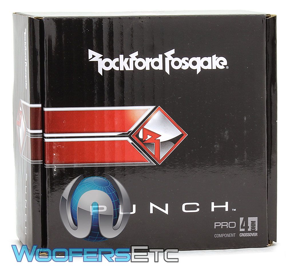 ROCKFORD FOSGATE PP4-X CROSSOVER FOR PUNCH PRO MIDRANGE