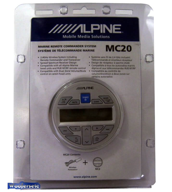 MC20 ALPINE MARINE BOAT REMOTE CONTROL NEW MC10 MC 20  