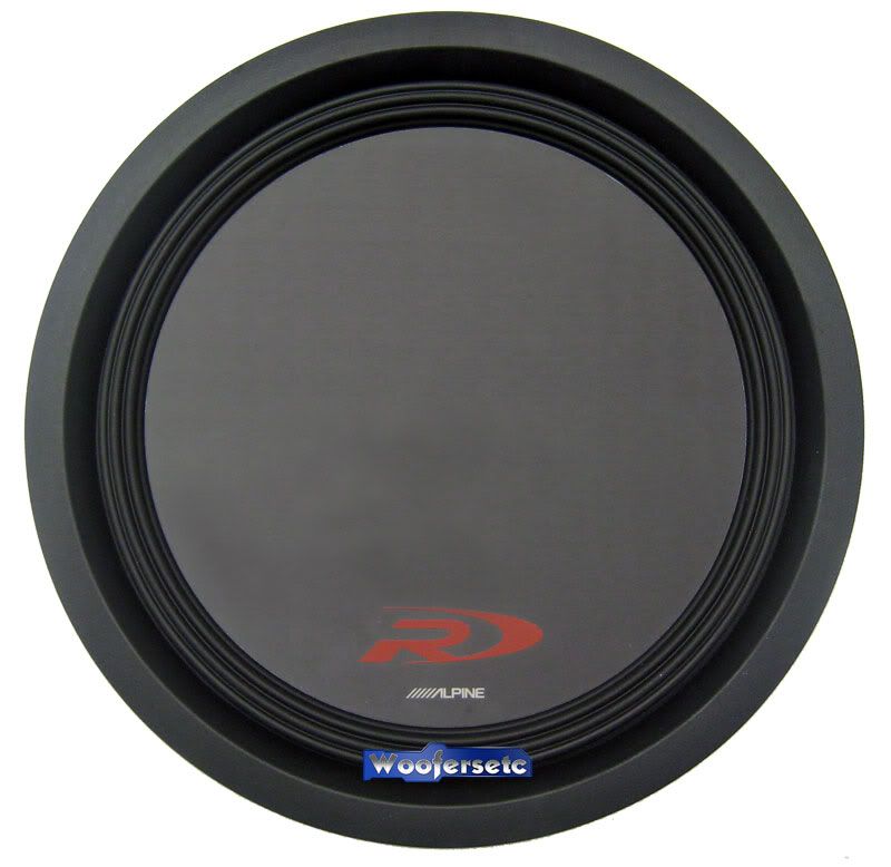 SWR T12 Alpine Type R 12 Shallow Subwoofer Slim Sub