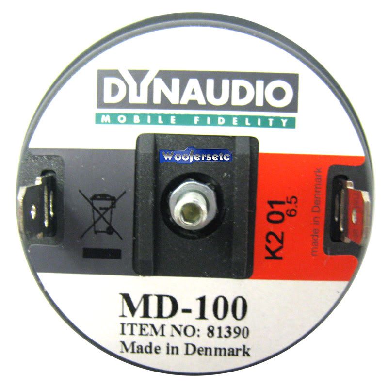 MD100   DYNAUDIO 28MM SOFT DOME TWEETERS NEW  