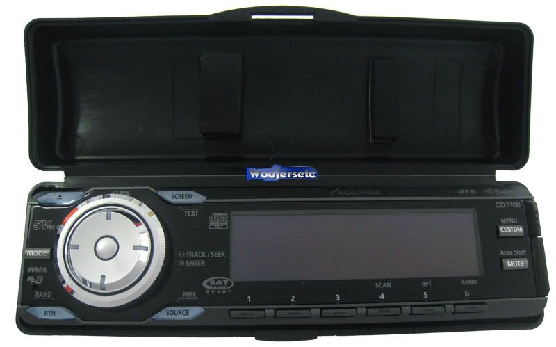 ECLIPSE CD5100 STEREO PLAYER CD  WMA EQ USB AUX IPOD  