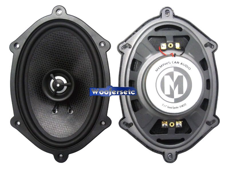 15 MC572   MEMPHIS 5 x 7 MCLASS COAXIAL SPEAKERS SET  