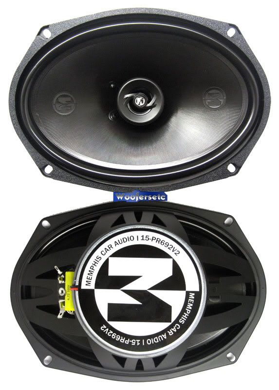 PR692V2 MEMPHIS 6x9 NEW 2 WAY POWER COAXIAL SPEAKERS  