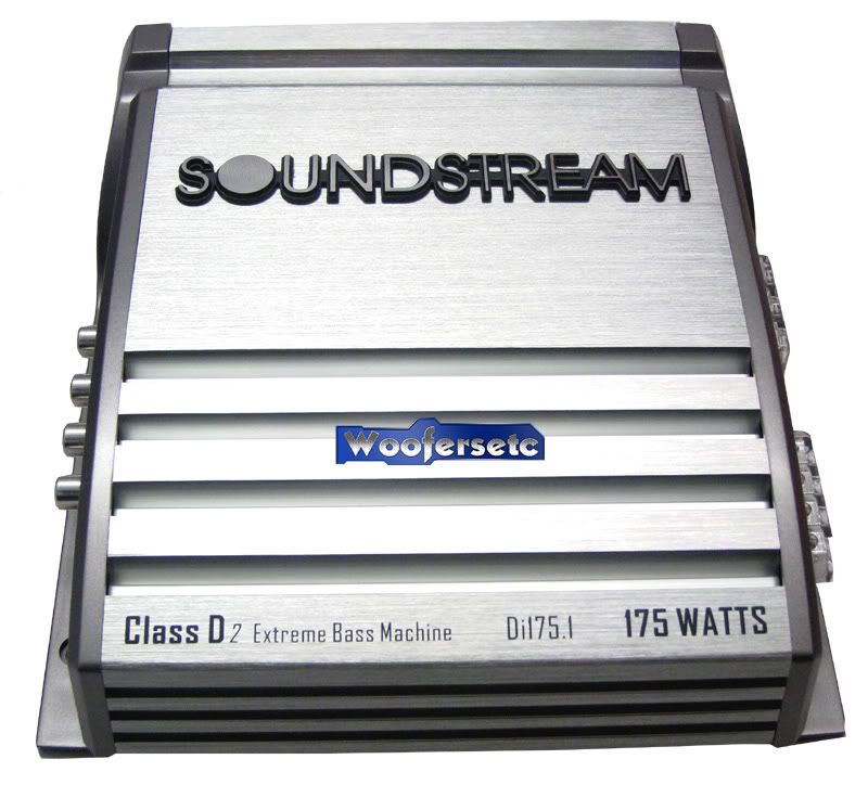 Di175.1   SOUNDSTREAM AMP 350 WATT MAX MONOBLOCK CLASS D AMPLIFIER