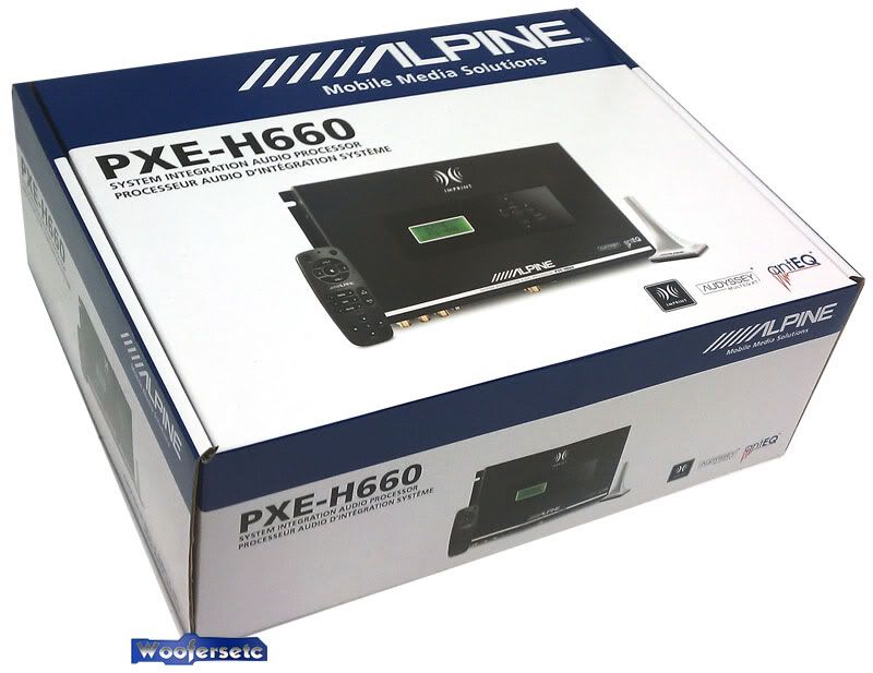 PXE H660   Alpine IMPRINT Sound Processor get top performance from a 