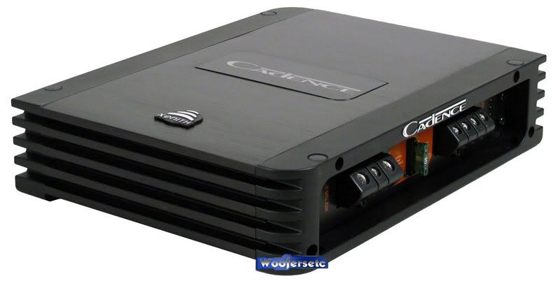 Xa125.2 CADENCE AMP 2 CHANNEL 500 W SUB AMPLIFIER BLACK  