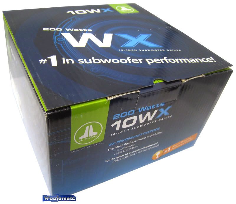 10WX 4 JL AUDIO 10 SUB 4 OHM SVC WX BASS SUBWOOFER NEW  