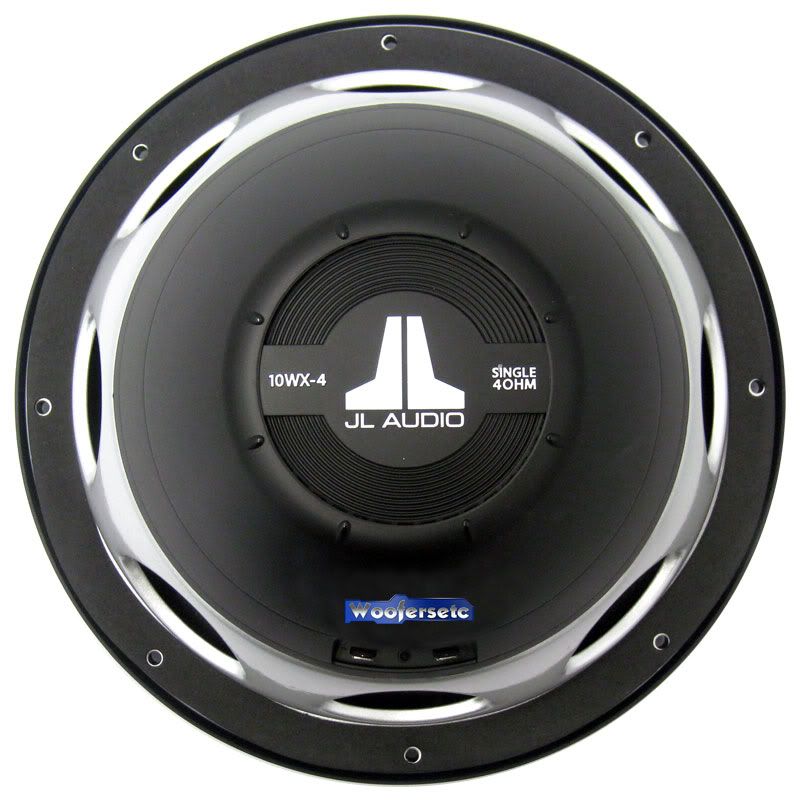 10WX 4 JL AUDIO 10 SUB 4 OHM SVC WX BASS SUBWOOFER NEW  