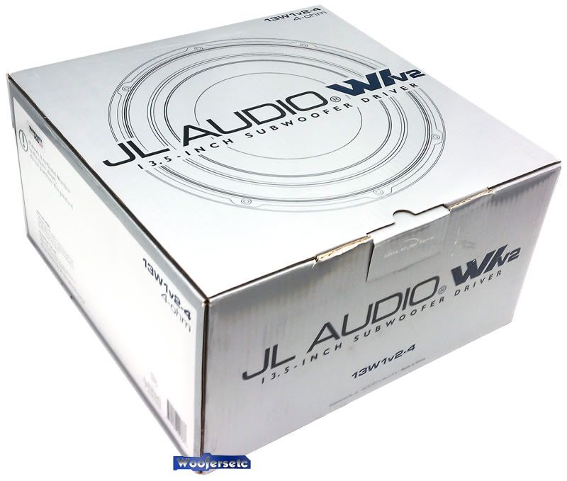 2X 13W1V2 4 JL Audio 13 5 Sub 4 Ohm Subwoofers 13W1 099440920764