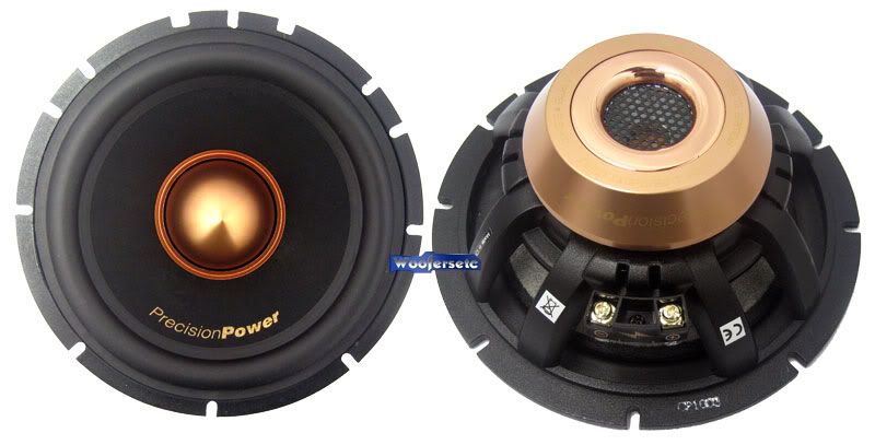 PC3.65C PRECISION PPWER 6.5 PPI PRO COMPONENT SPEAKERS  