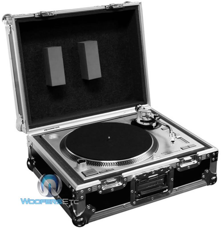 MA 1200E MARATHON DJ FLIGHT ROAD CASE ECONOMY TURNTABLE FITS TECHNICS 