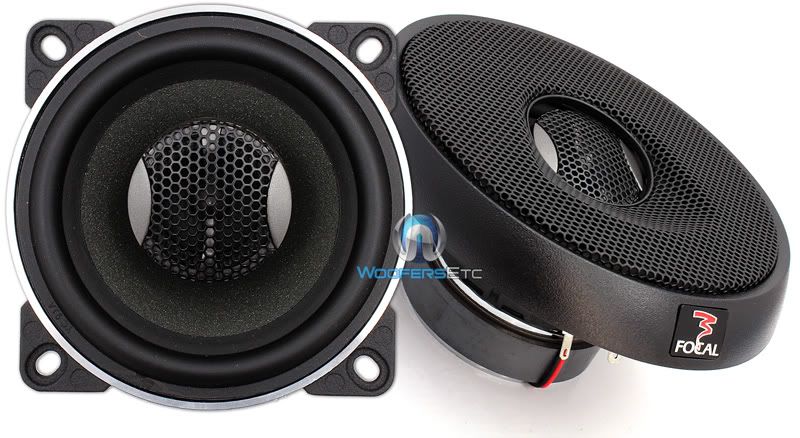 PC 100 FOCAL 4 2 WAY 100W RMS COAXIAL SPEAKERS PC100  