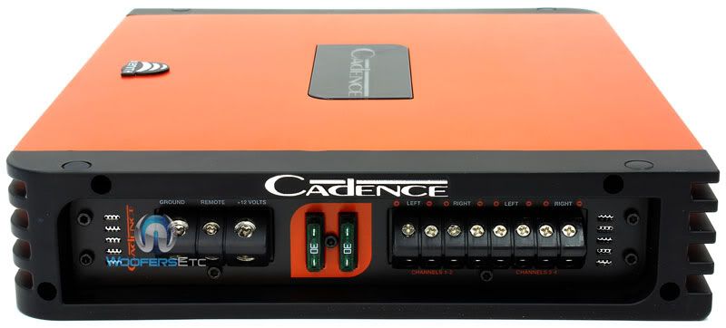 XAH 125.4 CADENCE ORANGE AMP 4 CH 1000W SPEAKERS TWEETERS COMPONENTS 