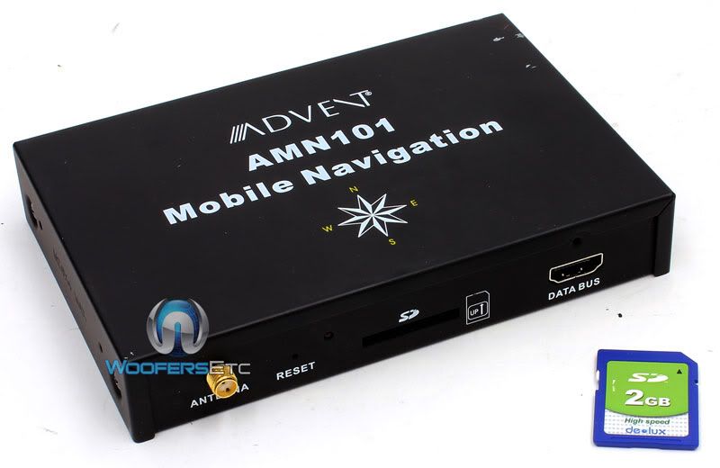 AMM12N ADVENT IPOD NAVIGATION GPS BLUETOOTH DVD USB SD 6.5 SATELLITE 
