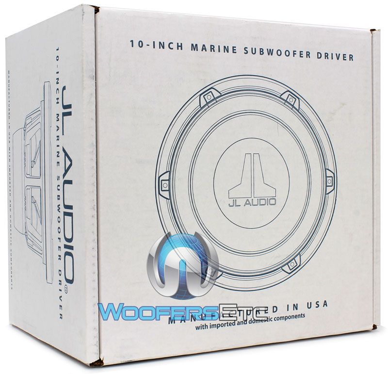 JL AUDIO M10IB5 CG WH NEW 10 SUB BOAT MARINE SUBWOOFER LOUD BASS 